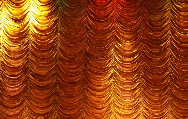 Cortina de teatro e iluminación en el escenario . — Foto de Stock