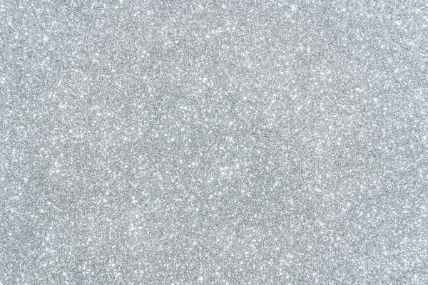 Silver glitter texture abstract background — Stock Photo, Image