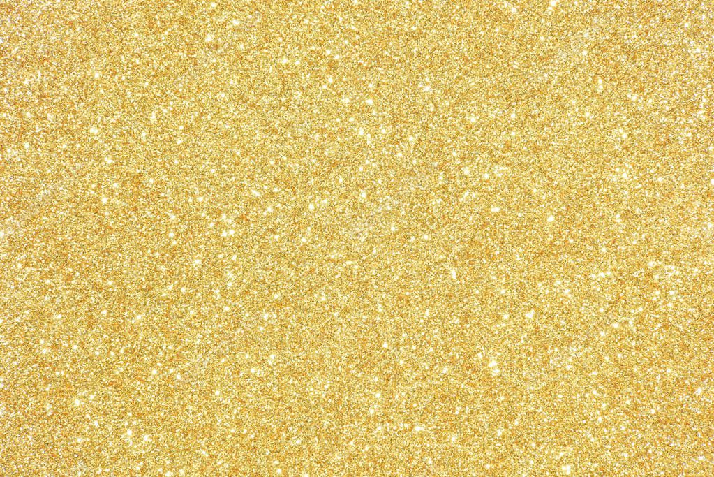 Metallic Glitter Gold Background