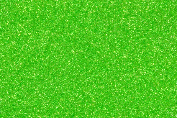 Grüne Glitzertextur abstrakter Hintergrund — Stockfoto