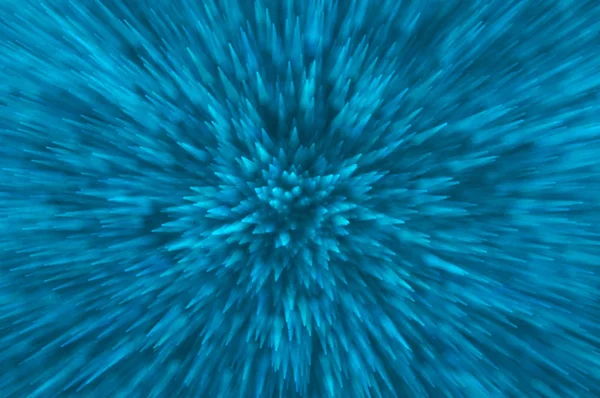 Blue abstract explosion lights background — Stock Photo, Image