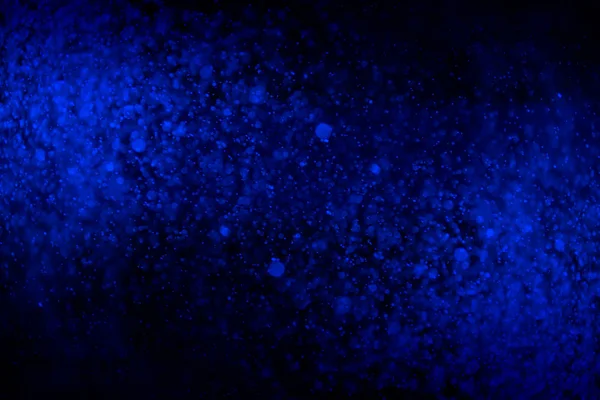 Fondo de luces azules abstractas desenfocadas — Foto de Stock