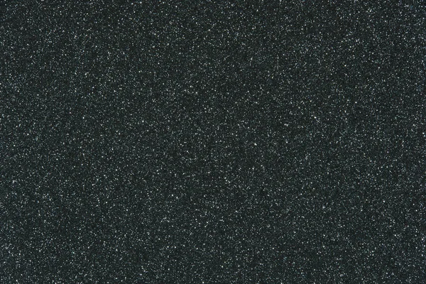 黒のキラキラ テクスチャ抽象的な背景 — ストック写真