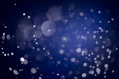 ufuk soyut Mavi ışıklar arka plan