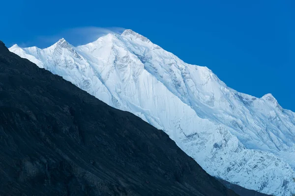 Pico Las Montañas Rakaposhi Cordillera Karakoram Norte Pakistán Altitud 788 — Foto de Stock