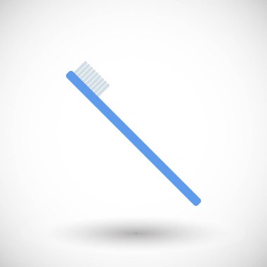 Diş fırçası vektör düz simgesi