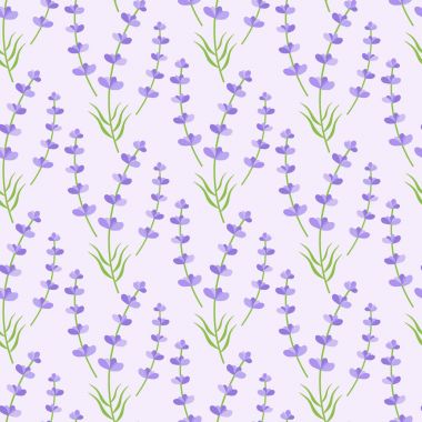 Lavanta vektör seamless modeli