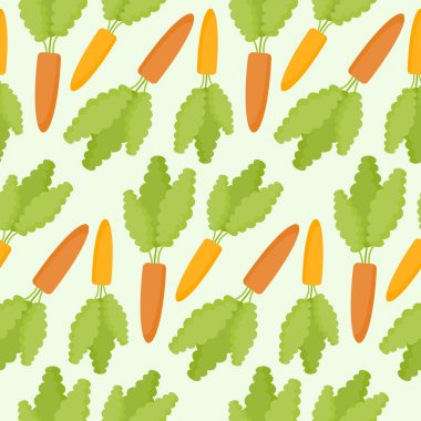 Havuç vektörü pürüzsüz desen