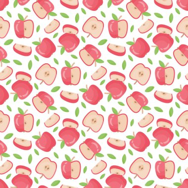 Apple seamless modeli, düz tasarlamak