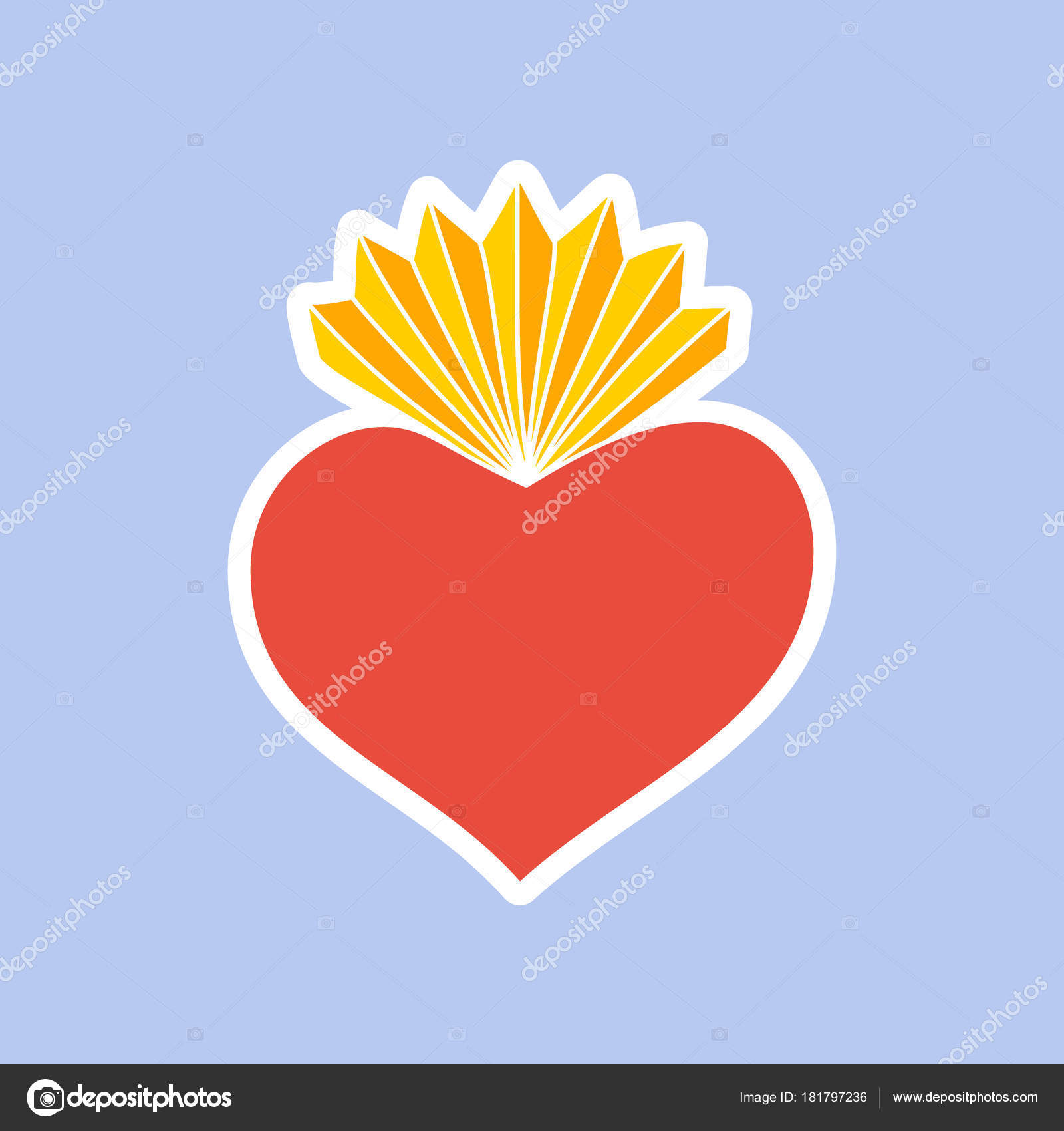 Sacred heart tattoo Vector Art Stock Images | Depositphotos Sacred heart tattoo Vector Art Stock Images | Depositphotos