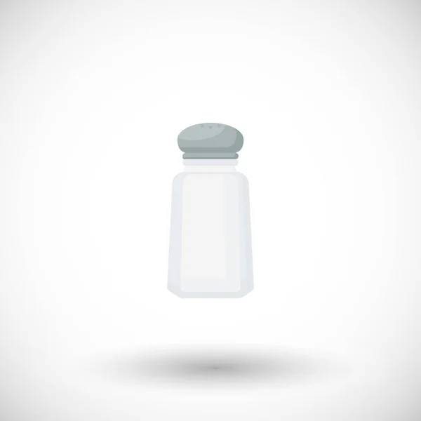 Icona vettoriale piatto Salt Shaker — Vettoriale Stock