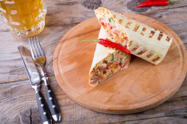 Baharatlı börek rulo