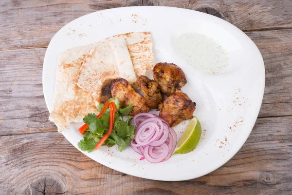 Gegrilltes Dönerfleisch — Stockfoto