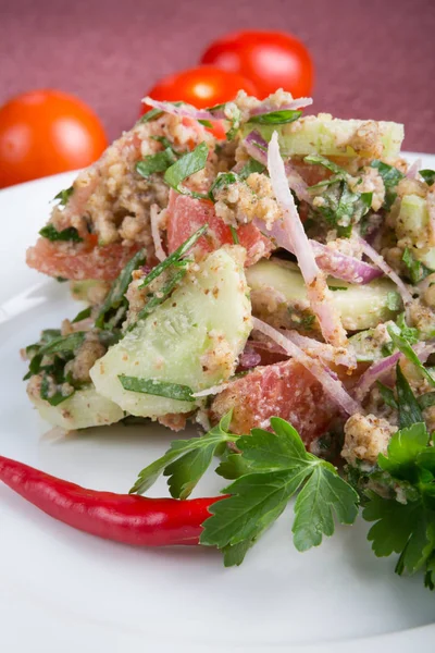 Узбекский салат — стоковое фото