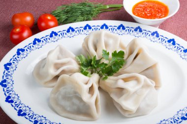 Geleneksel Gürcü hinkali