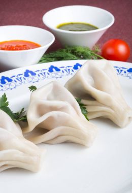 Geleneksel Gürcü hinkali