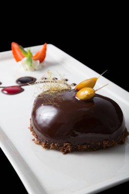 Zarif çikolata tatlı