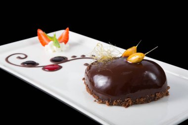 Zarif çikolata tatlı