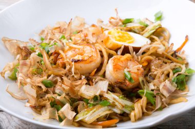 Asya kızarmış noodle