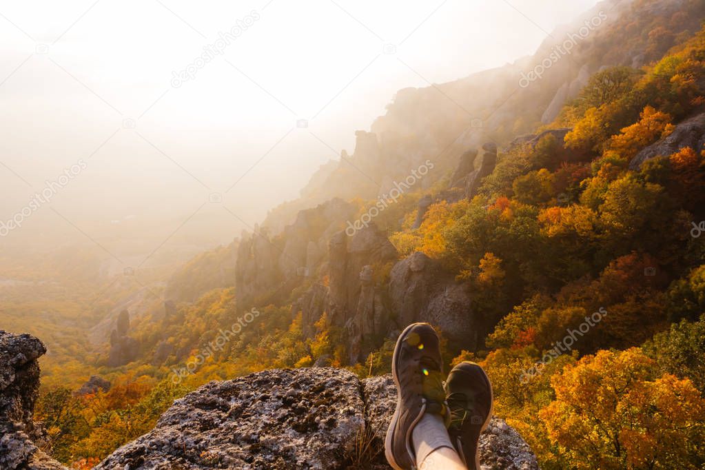 Autumn in the mountains