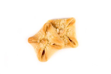 Beyaz arkaplanda çerezler