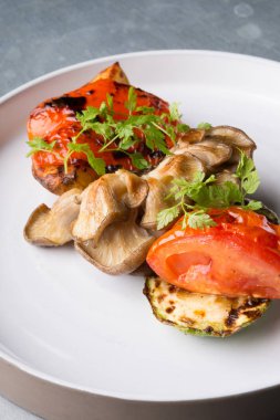 Izgara sebze garnitür