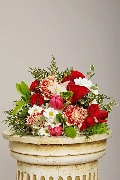 Bouquet af lyse blomster - Stock-foto