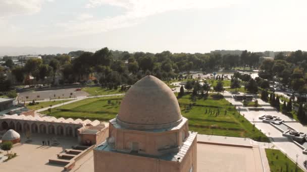 Samarqand City Park Middle Asia Uzbekistan — Stock Video