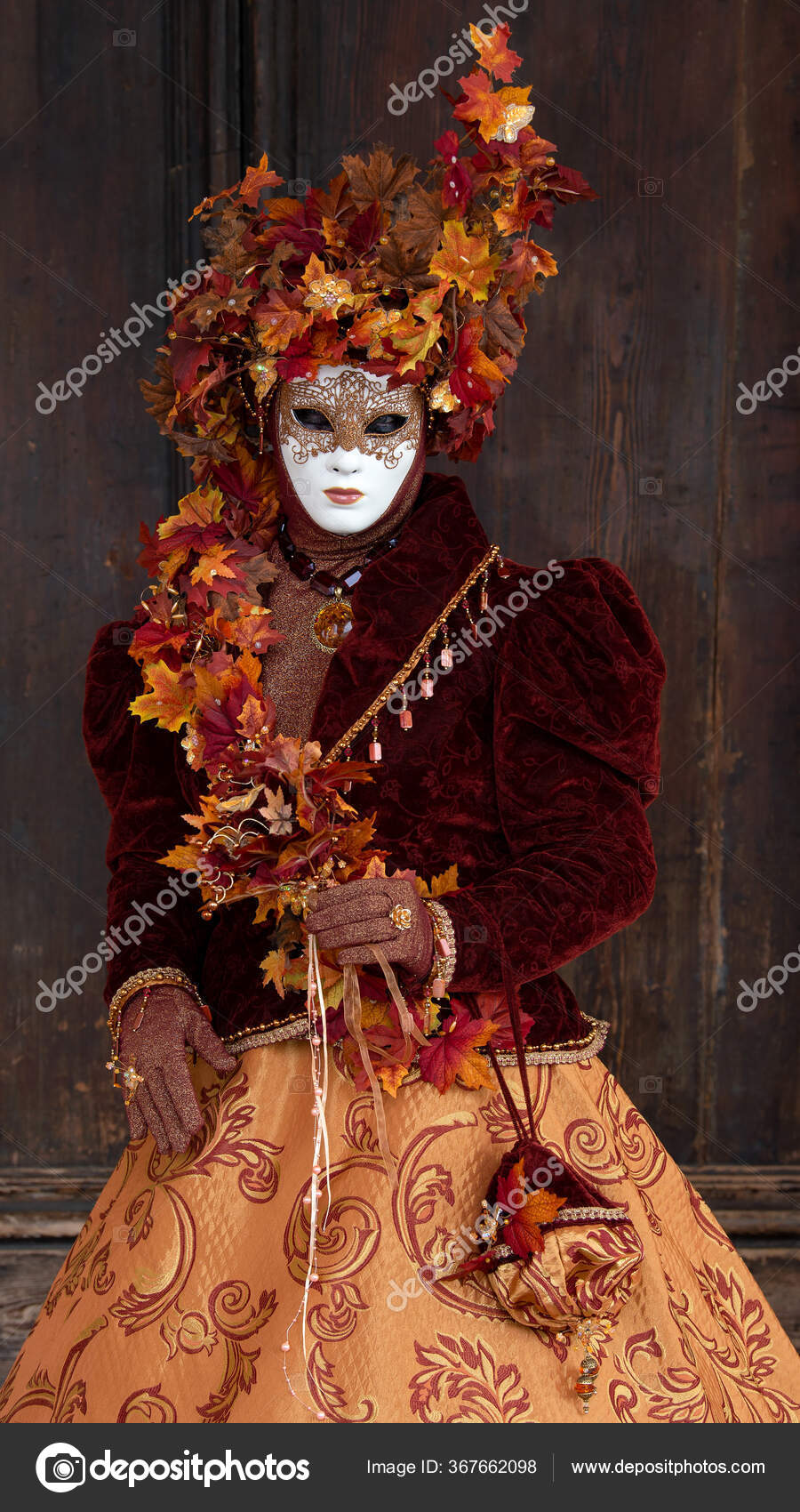 Carnaval Venise Costume Traditionnel Photos Carnaval Venise
