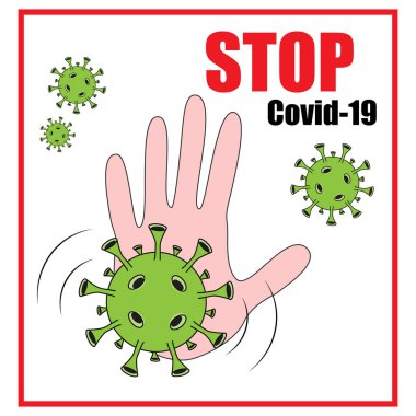 Coronavirus hisse senedi temsili Coronavirus hisse senedi çizimi