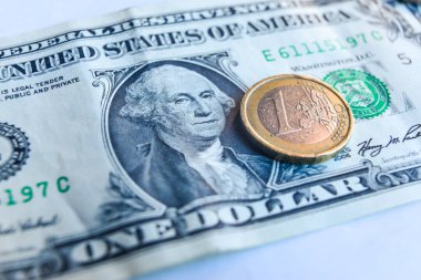 Avro ve dolar paraları ve banknotları; Euro - Dolar; para birimi