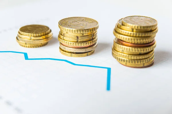 Waarde Van Het Geld Economie Crisistijd — Stockfoto