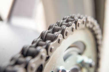 Bir motorsiklet şanzımanı