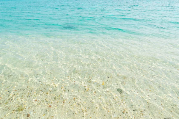 Playa Perfecta Arena Blanca Agua Turquesa Verano —  Fotos de Stock