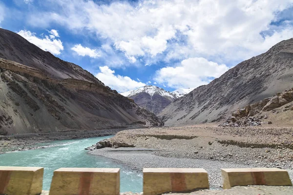 Silnici Krajině Leh Ladakh — Stock fotografie