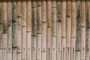 Bambu ahşap yol arkaplanı.