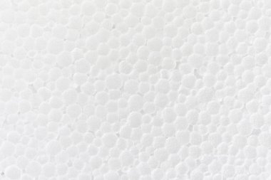 Plastik köpük yaprak dokusu arka planı, beyaz arkaplan