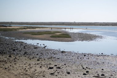 Armacao da Abobora Laguna ve Sahili Portekiz manzara