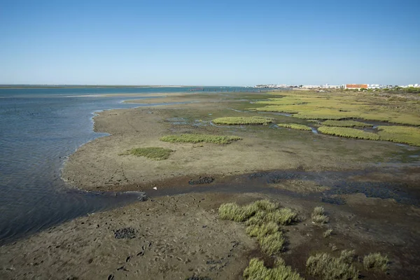 Přírodní Park Quinta de marim Ria Formosa v Portugalsku — Stock fotografie