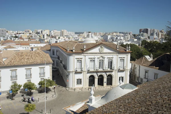 Város központban a Lago de Se Faro városa? — Stock Fotó