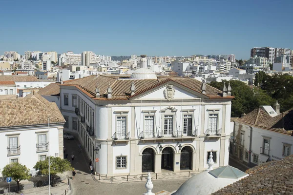 Város központban a Lago de Se Faro városa? — Stock Fotó