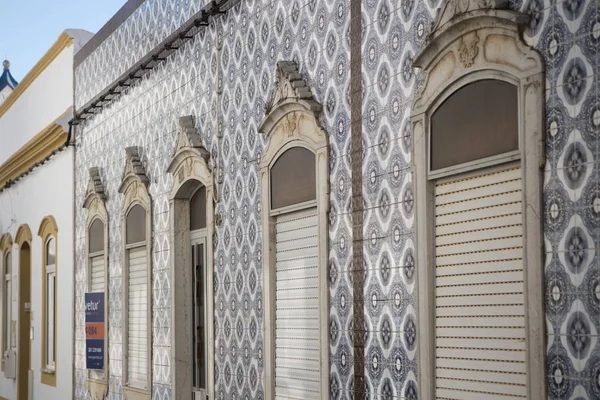 La ciudad de Santa Luzia en Portugal — Foto de Stock