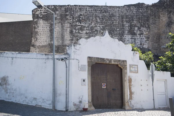 The castle in the old town of Tavira in Portugal — Stock Photo, Image