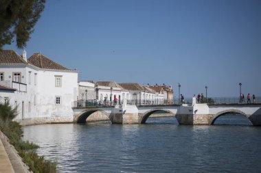 Köprü Ponte Romana eski kasaba Tavira otelleri