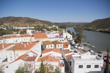 şehrin Alcoutim Portekiz 