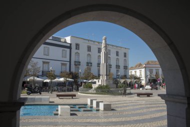 Praça da Republica eski kasaba Tavira otelleri