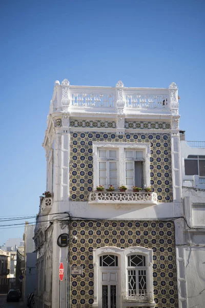 La vieille ville d'Olhao au Portugal — Photo