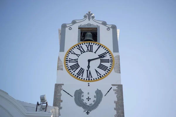 La iglesia Igreja Santa Maria do Castelo en la ciudad de Tavira —  Fotos de Stock