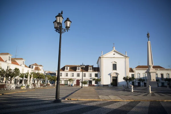 Parca csinál Marques de Pombal tértől, a város a Vila Real — Stock Fotó