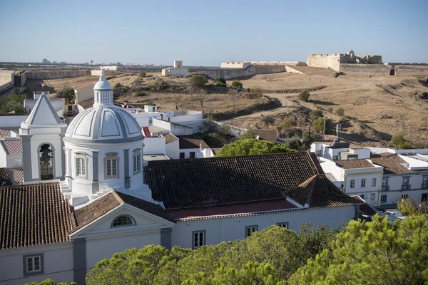 Il Forte Sao Sebastiao nella città di Castro Marim — Foto Stock